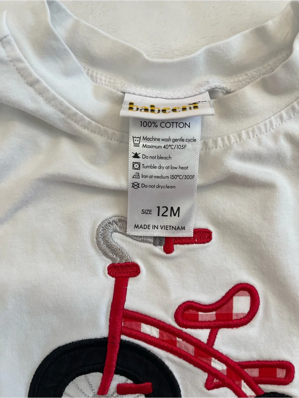 Babeeni white short